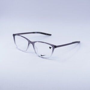 NIKE 7284 025 Eyeglasses Dark Grey/Khaki 54mm Square Frame
